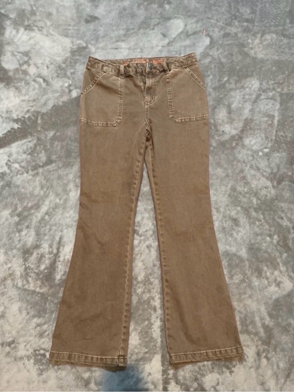 Cat & Jack Brown Flared Kids Jeans